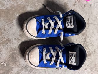 Converse All Star High Top Sneakers Blue