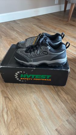 NEW IN BOX Men’s Hytest Steel Toe Shoes