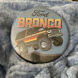 Ford Bronco Metal Decoration Plate