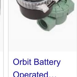 orbit eater timer  nuevo trabajo con baterías $30  lo tengo en el centro 