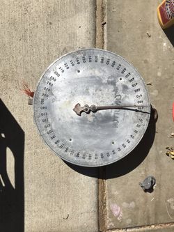 Vintage hanging scale