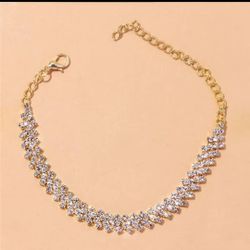 Ankle Crystal Charms Bracelets For Ankle 