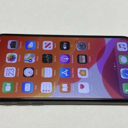EXCELLENT Unlocked IPhone X 64gb GREY Works With Any Company.  