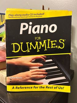 Piano for Dummies - book