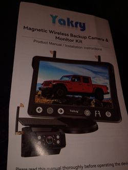 Yakry rearview camera
