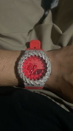 Iced out gshock
