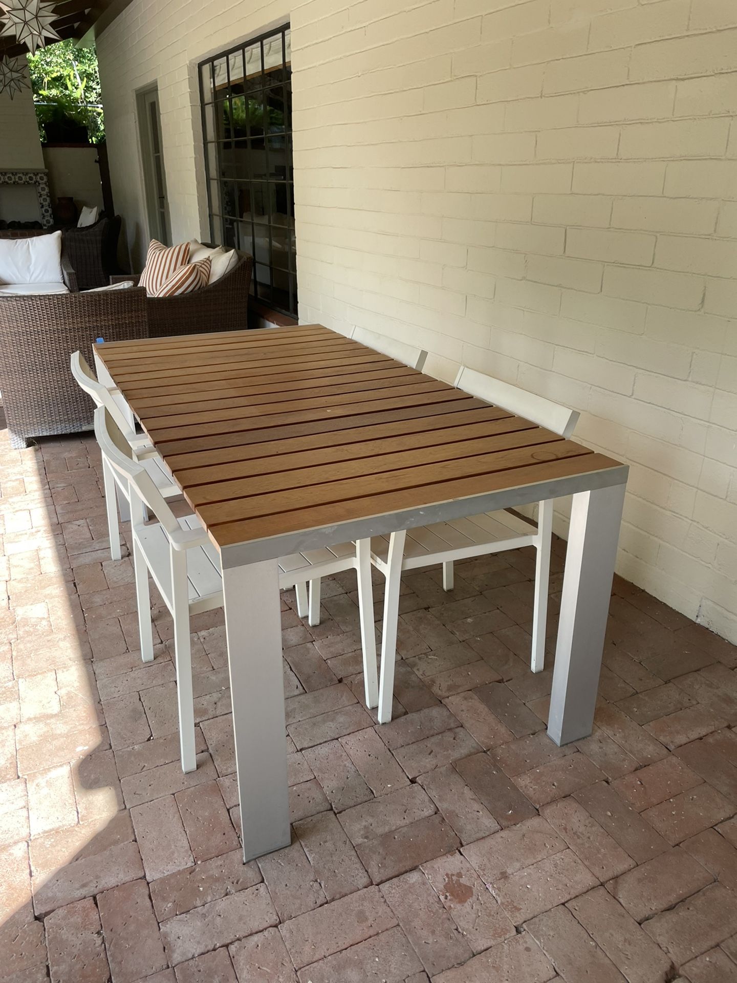 Deneb Outdoor Teak Table From Design Within Reach