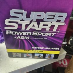 Super Start Power Sport Battery. Etx14