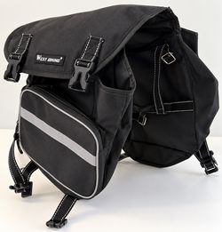 West Biking Bicycle Rear Rack Pannier Bag