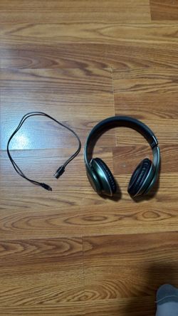 Wireless Over-Ear Headphones with USB Cable