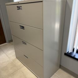 Hon Metal File Cabinet