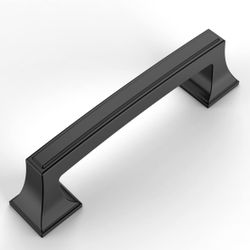 ✨ Amerdeco Matte Black Cabinet Pulls – 10 Pack ✨