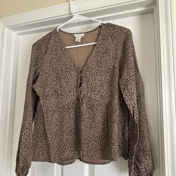 Cheetah Print Shirt