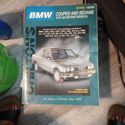 Bmw Coupes And Sedans Chiltons 1970- 88