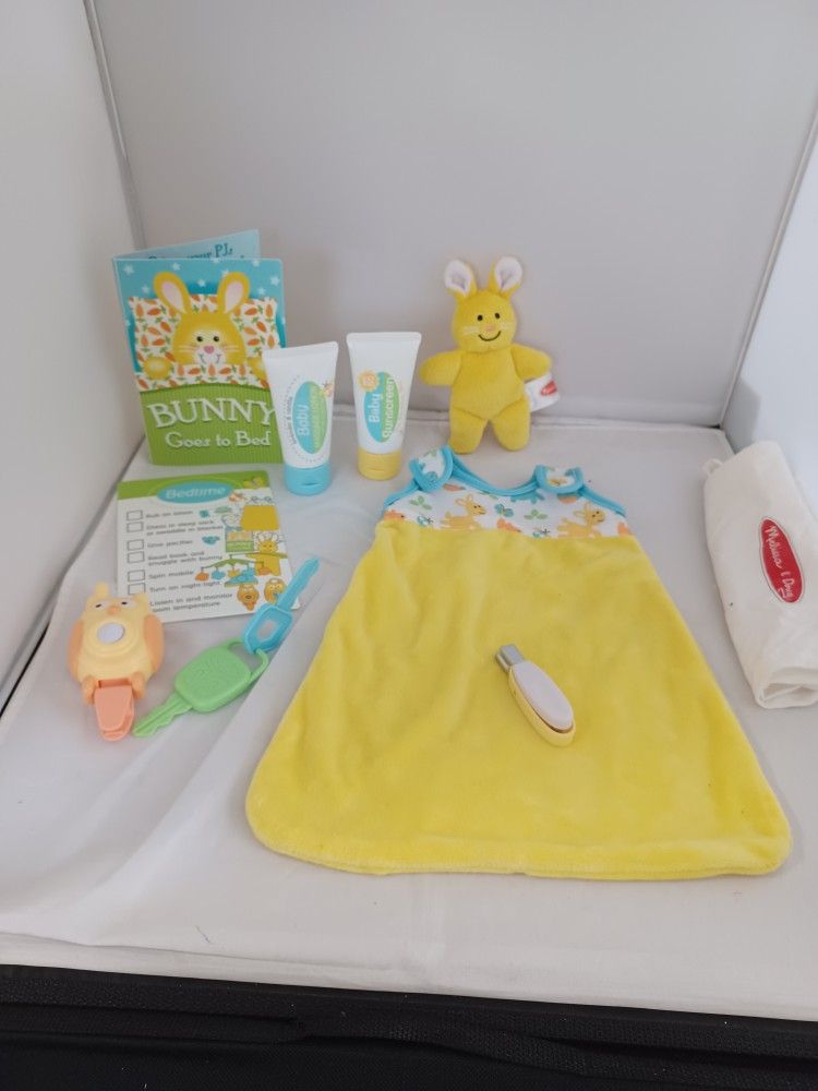 Melissa And Doug MINE to LOVE Bedtime Play Set For Dolls