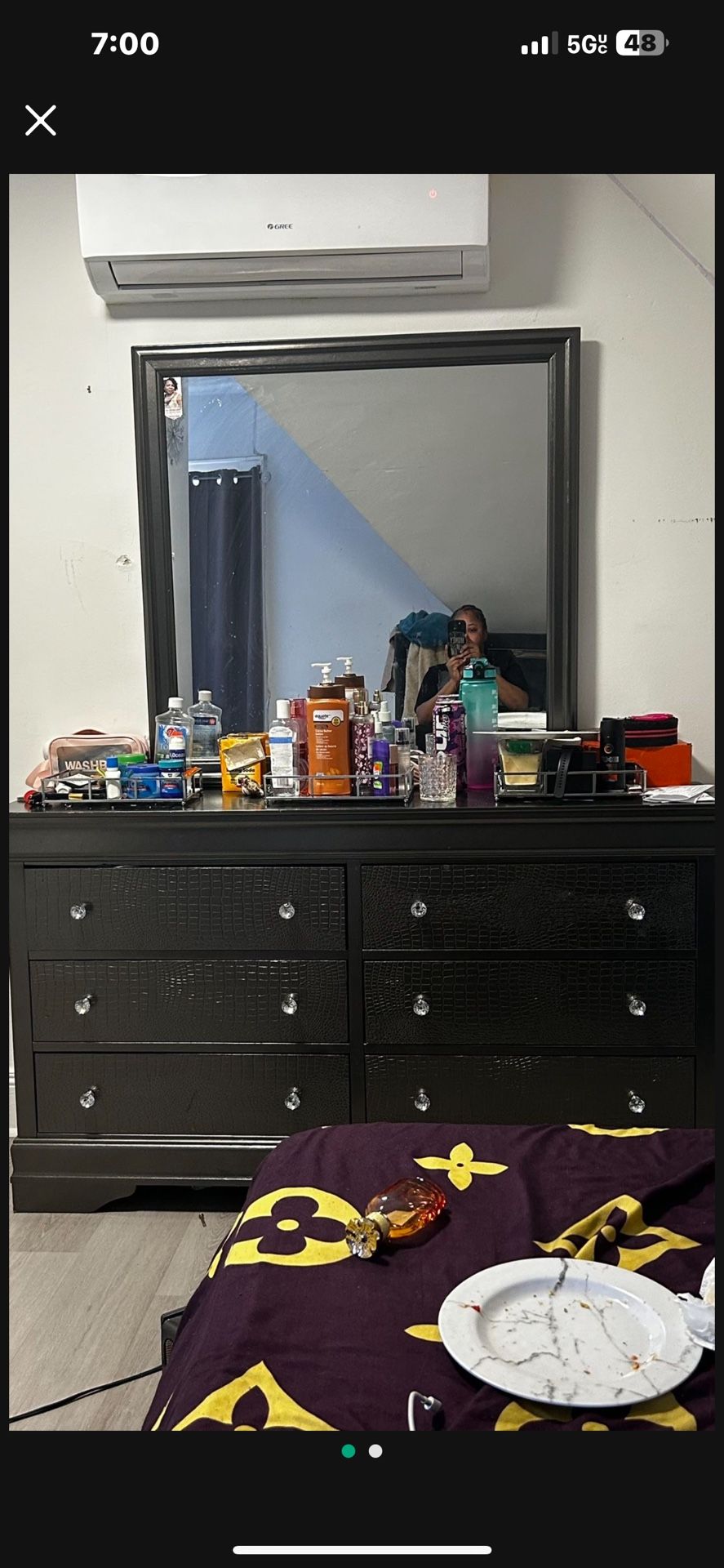Gray Dresser
