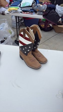 American Flag Cowboy Boots