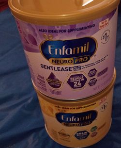 Enfamil Neuro Pro Gentlease And Enfamil Neuro Pro