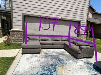 Sectional couch modular L-shaped sofa sala delivery available