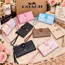 wallets in different colors
