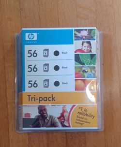 OEM HP 56 Black Ink Cartridges (lot of 2)