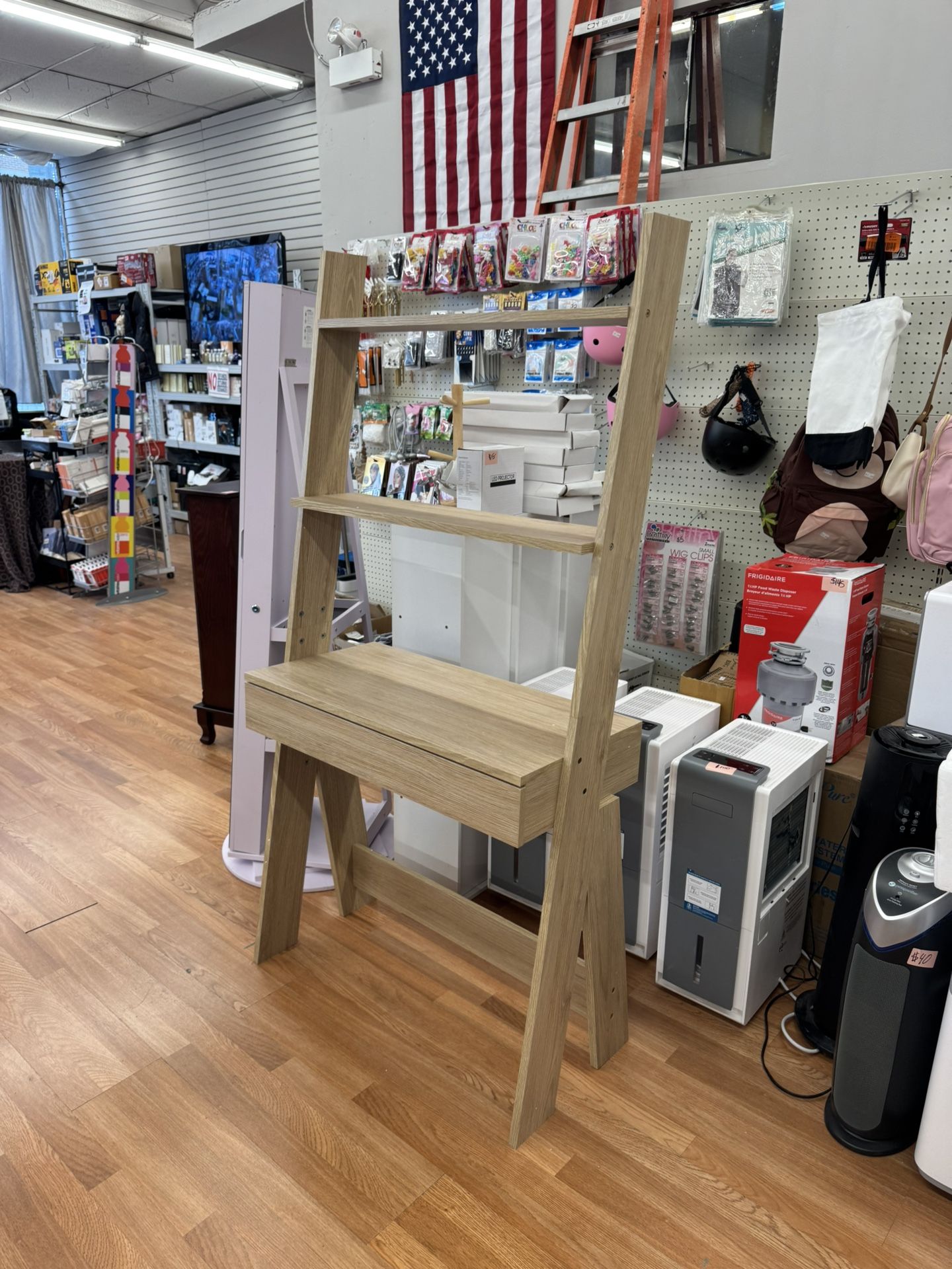 3 Tier Ladder Desk with Drawer