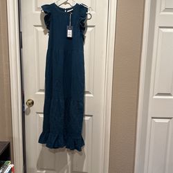 New With Tag Summer Maxi Dress Women Size M