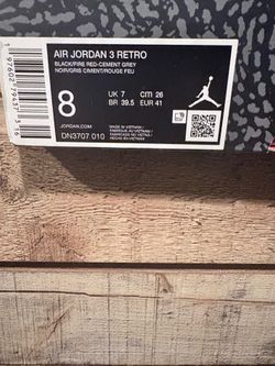 Jordan 3 Cement