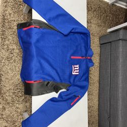 NFL NY Giants Zip Up Polo . Men’s LG 