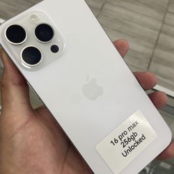 16 Pro Max Unlocked. Cash Or $50 Down W Approval 