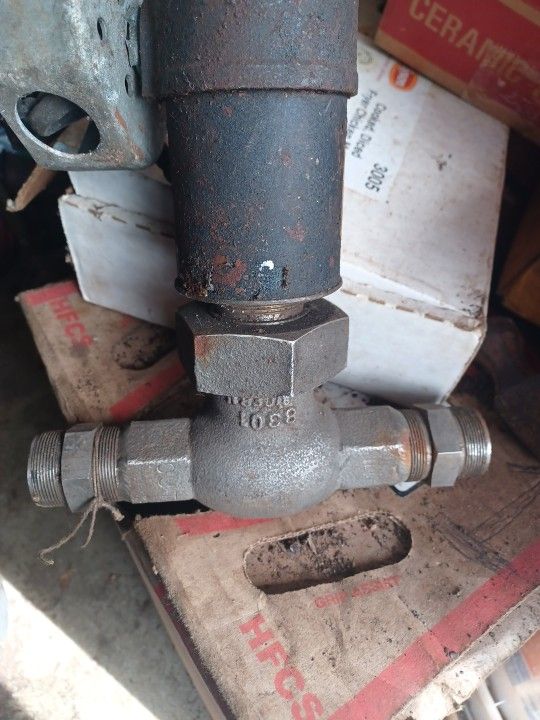 Large stainless steel and magnet valve