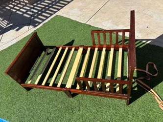 Brown Toddler Bed