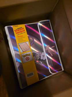 TRADE MEW MEWTWO TRAPPER KEEPER
