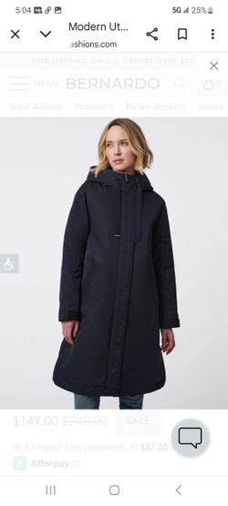 Bernardo Ladies Long Jacket With Bib