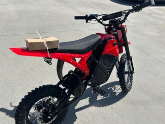 Fashion red electric dirt bike max speed 37MPh