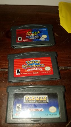 Game boy advance games
