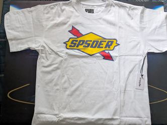 🕷️⚡ Sp5der Web Logo Tee – White (New w/ Tags)”⚡🕷️