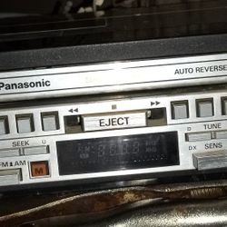 Panasonic Vintage Car Stereo