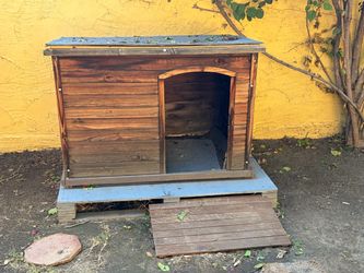 Wooden Outdoor Dog House