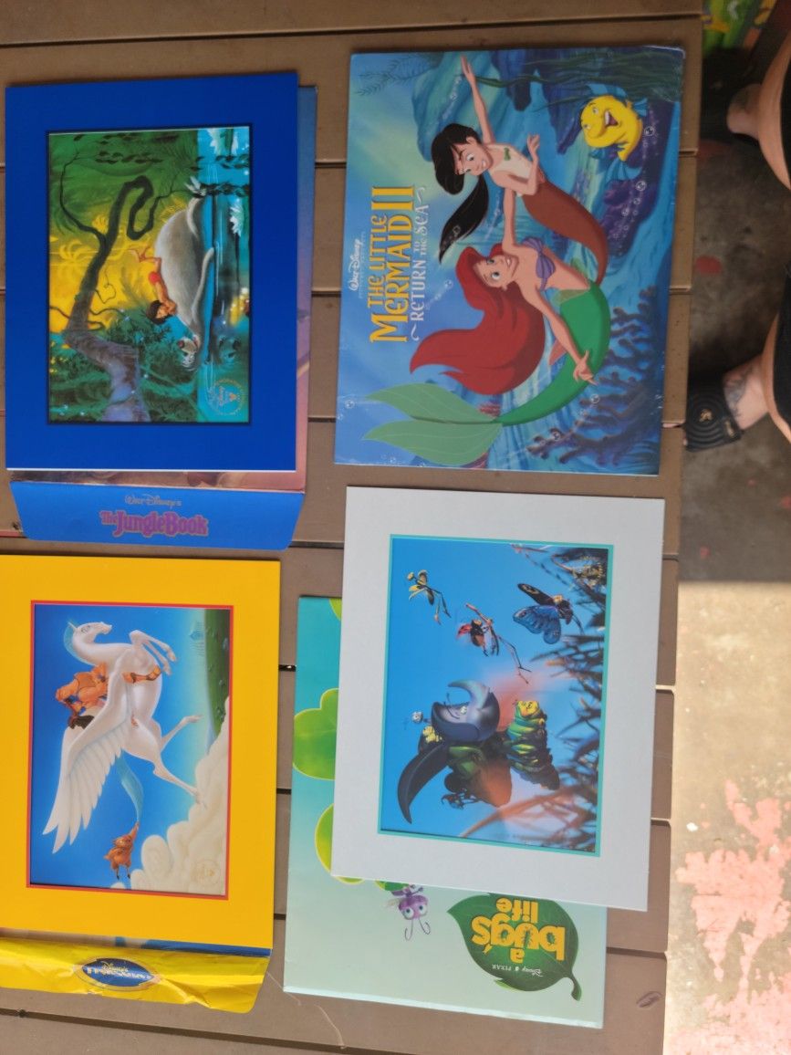 Disney lithographs