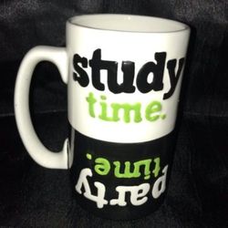 Party / Study Time Mug