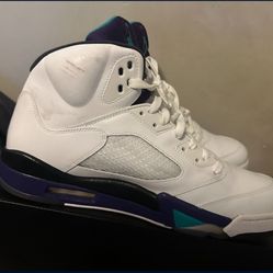 Jordan 5 Grapes Sz 12 Worn 1-2 times