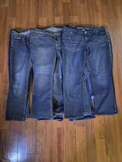 Women’s Jeans Bundle Lot Levi Torrid Natural Reflections Mixed Sizes