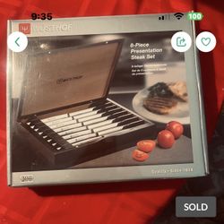 Steak Knives/NIB Firm$45 P/up Upland  Wusthof