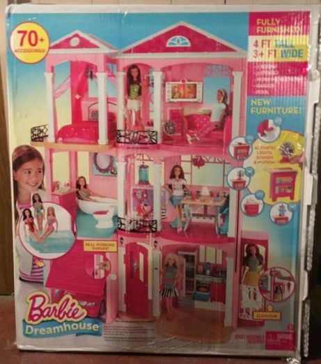 Brand new Barbie dream house