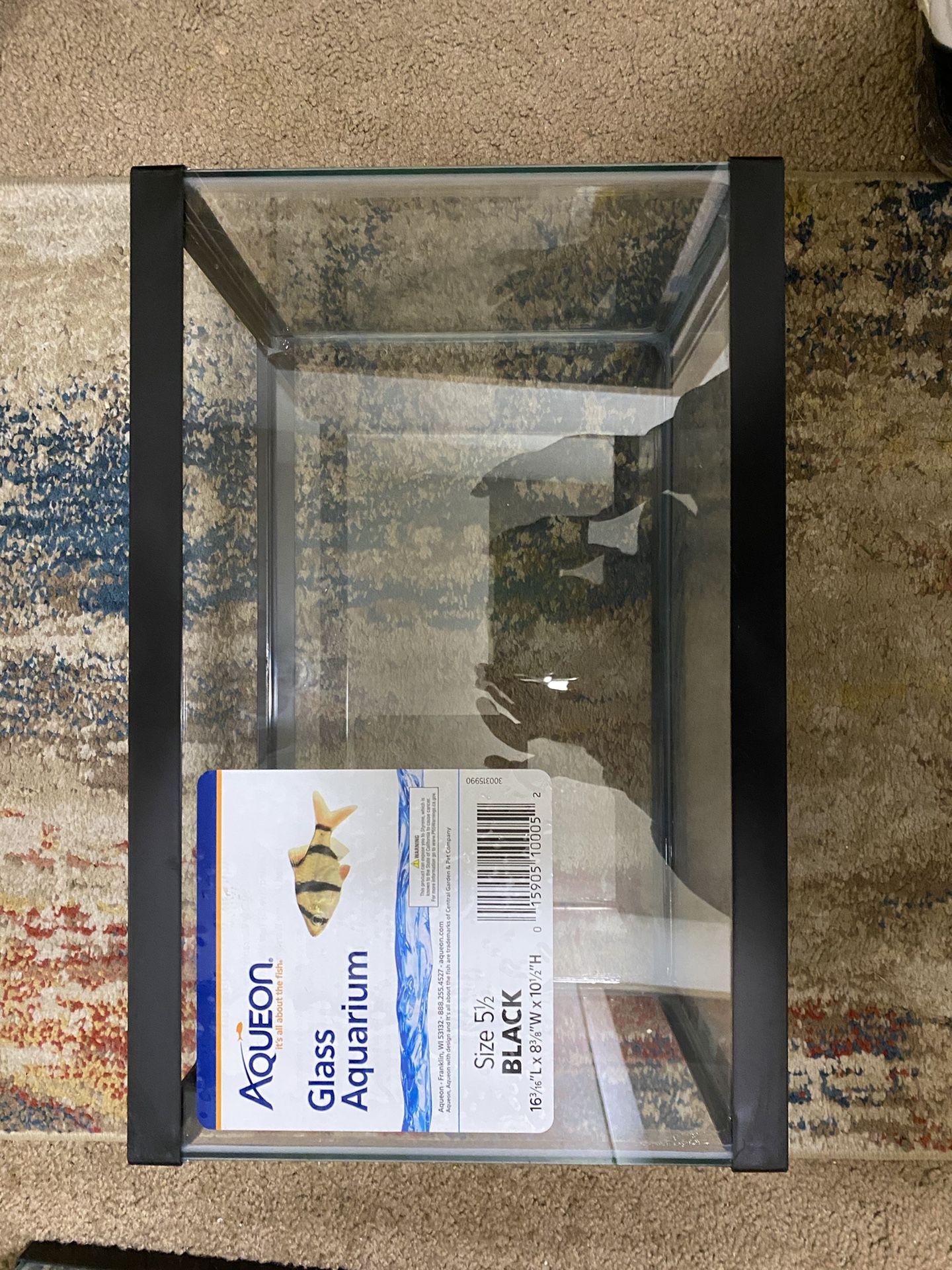 New 5.5 Gallon Fish Tank