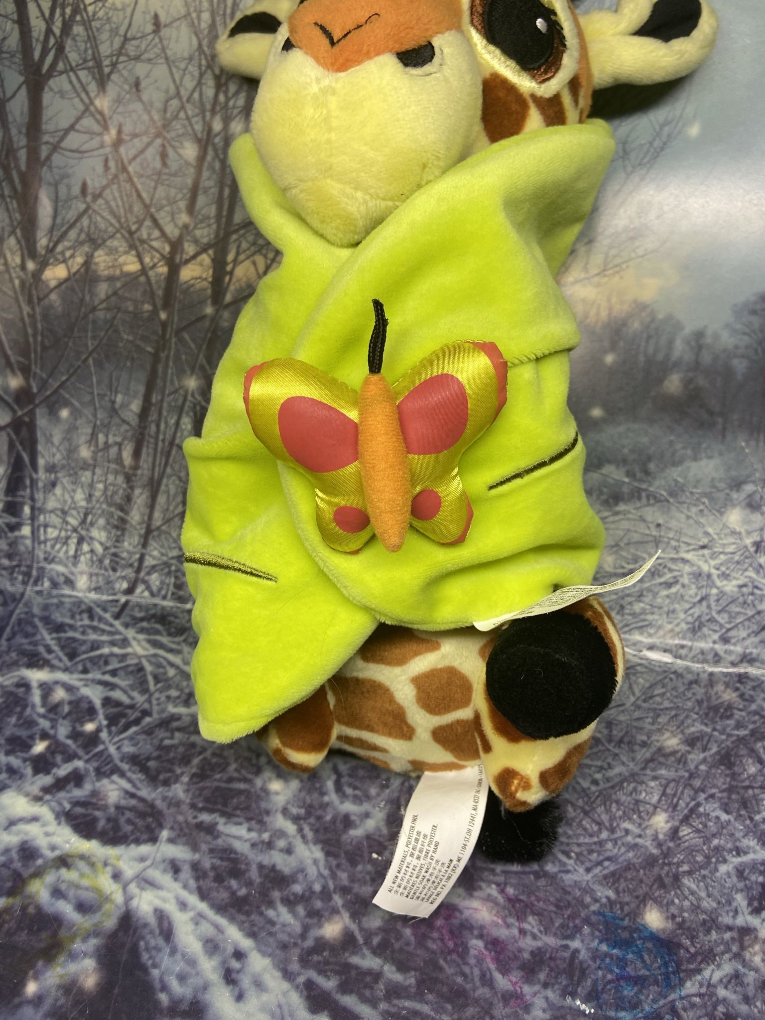 Disney Parks animal kingdom babies National Geographic Giraffe 12” Plush baby Do