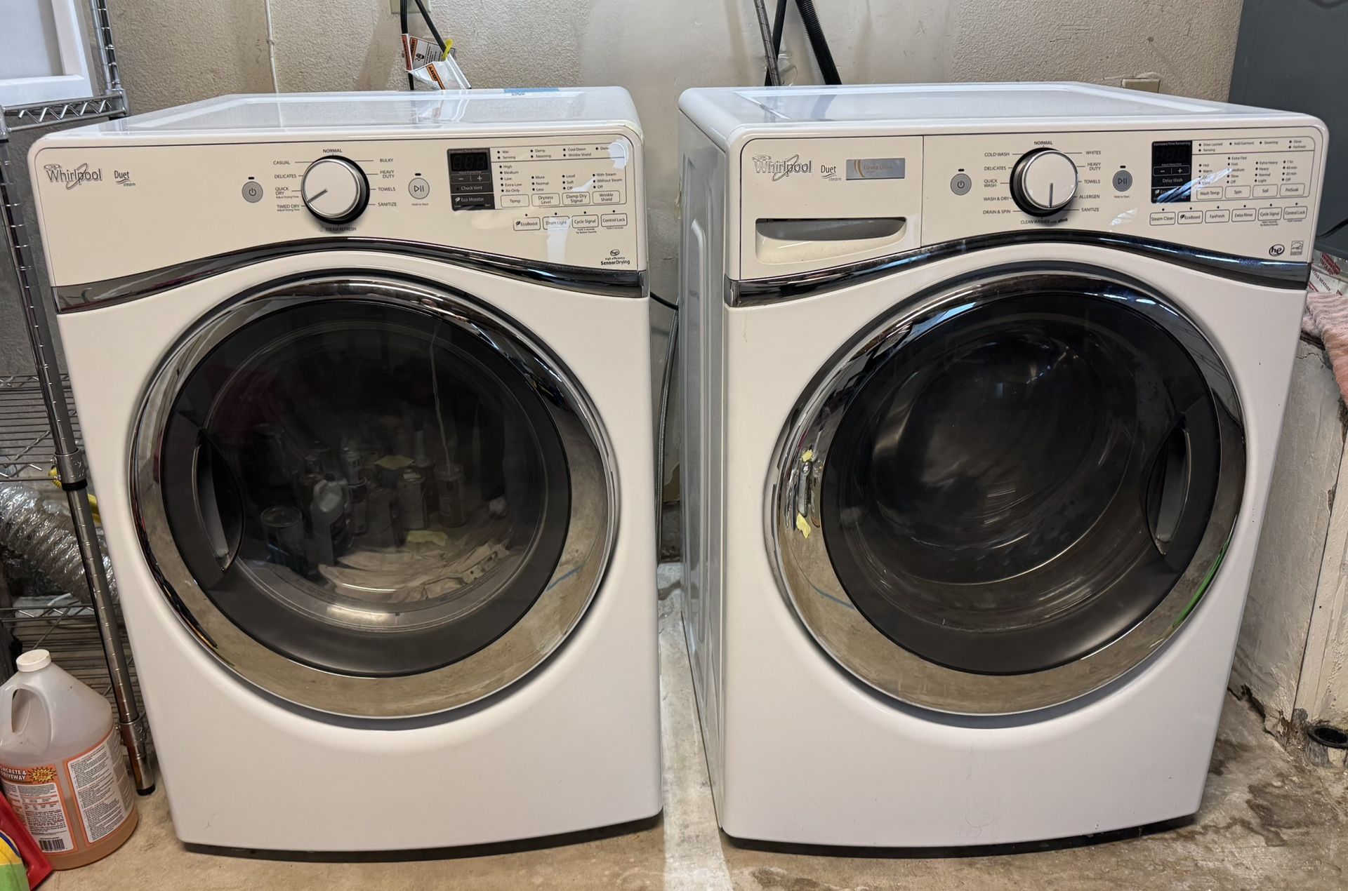 Washer and Dryer