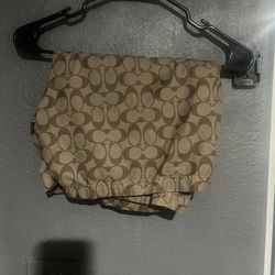 Coach Swim Shorts And Slide 