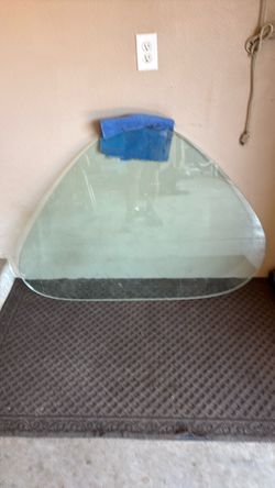 Triangle Glass Table Top